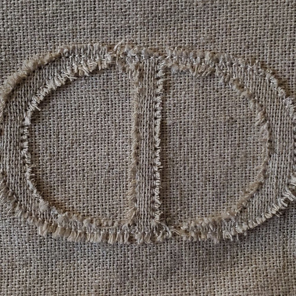 BNIB Dior linen logo pouch - Picture 5 of 7